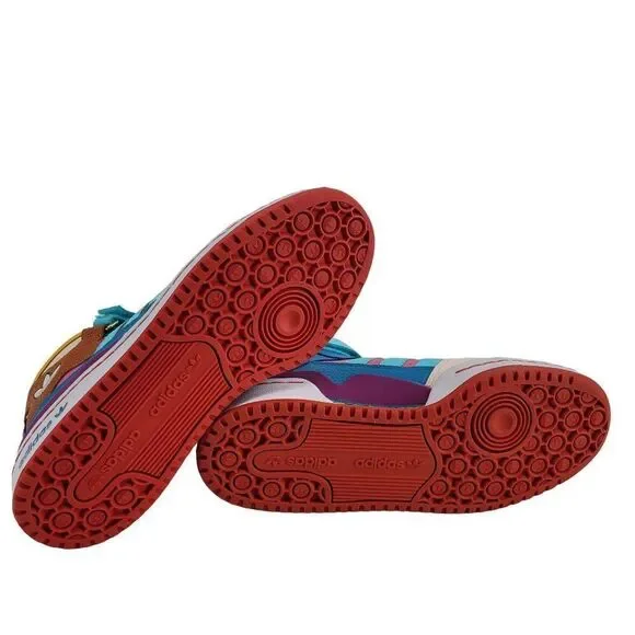 Limited Edition Adidas High‎ Top Sneakers Sz 6 Multicolored Kidcore Streetwear